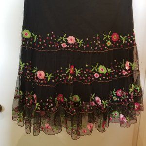 Acorn Flower Skirt - Size 10